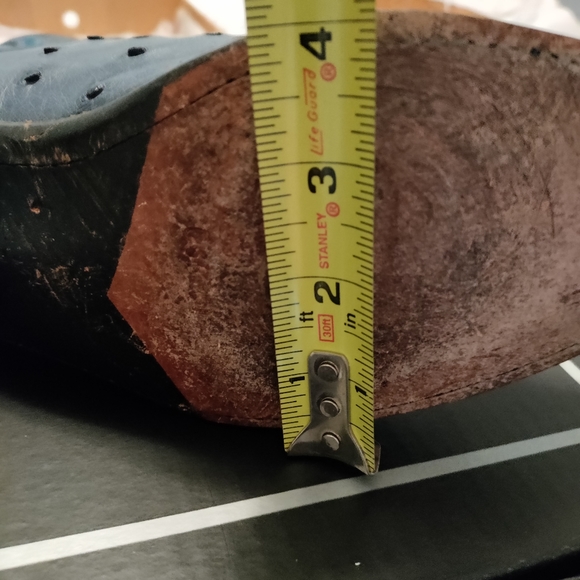 Dan Post Full Quill Blue Ostrich 9D boots - Picture 8 of 8